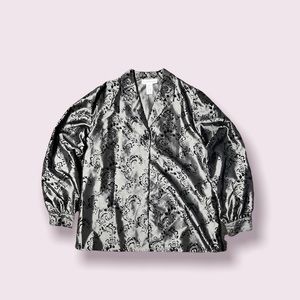 Sag Harbor Paisley Top Womens Blouse